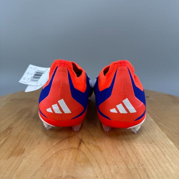 Mens 6 / Womens 7 - Adidas Predator Elite‎ LL FG Soccer Cleats Blue Laceless NEW